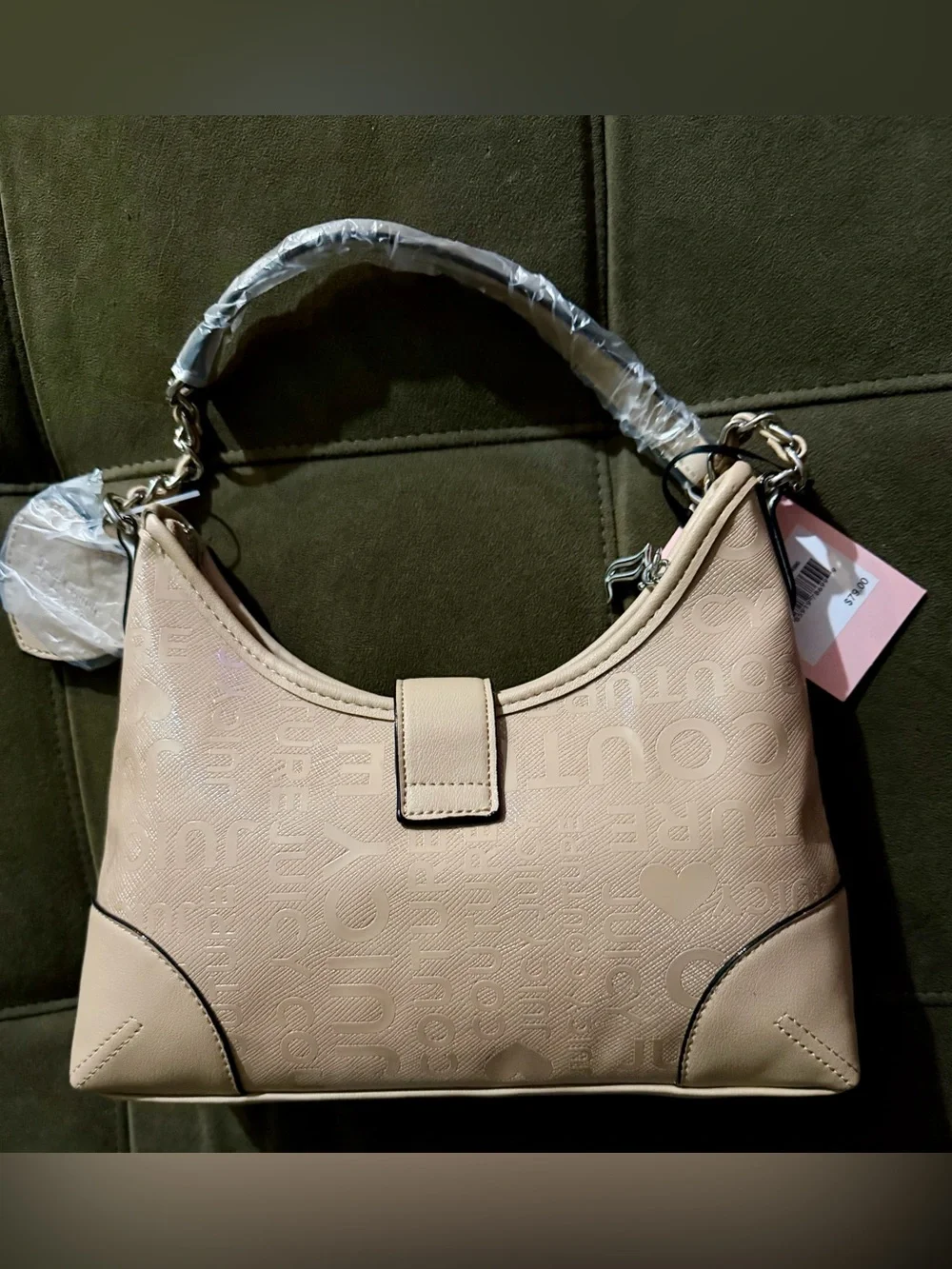 NWT Juicy Couture Starry Night Hobo in Pecan